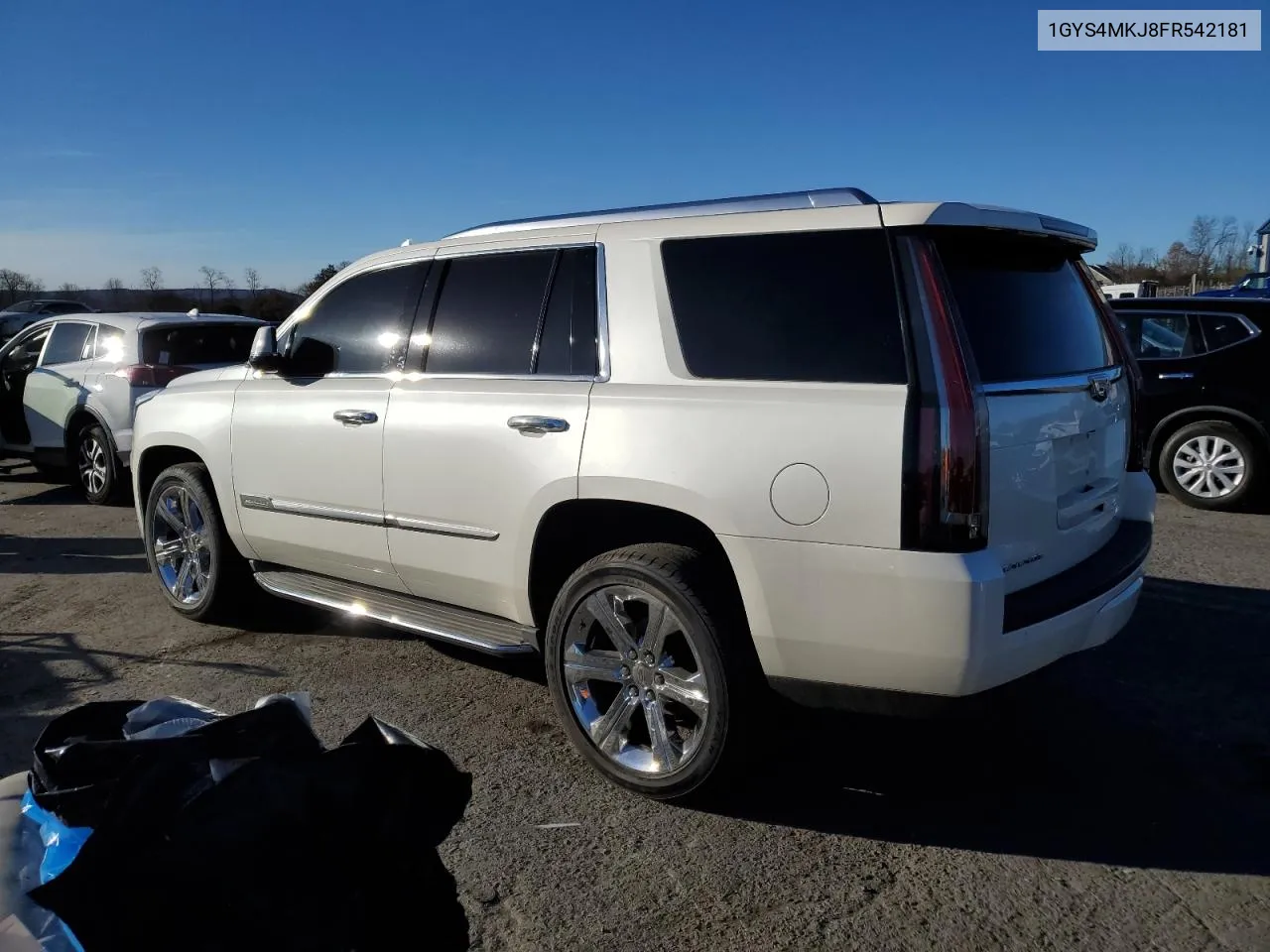 2015 Cadillac Escalade Luxury VIN: 1GYS4MKJ8FR542181 Lot: 80780834