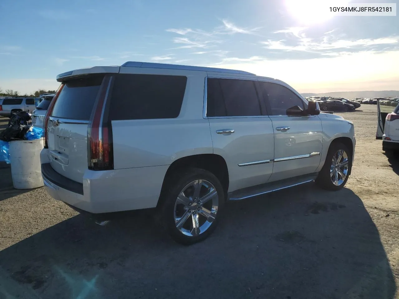 2015 Cadillac Escalade Luxury VIN: 1GYS4MKJ8FR542181 Lot: 80780834