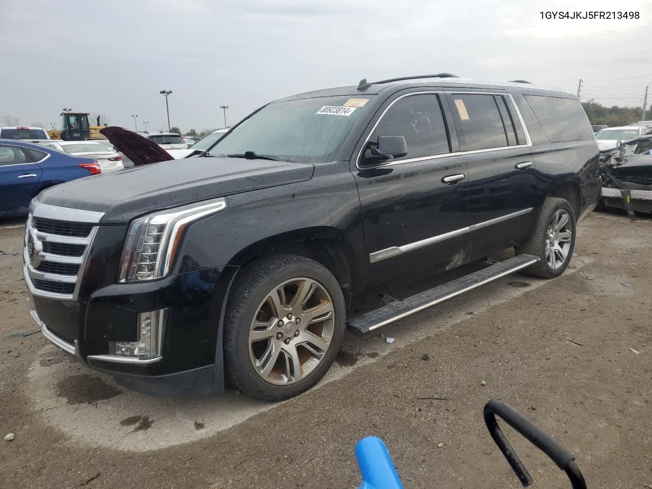 2015 Cadillac Escalade Esv Premium VIN: 1GYS4JKJ5FR213498 Lot: 80923814