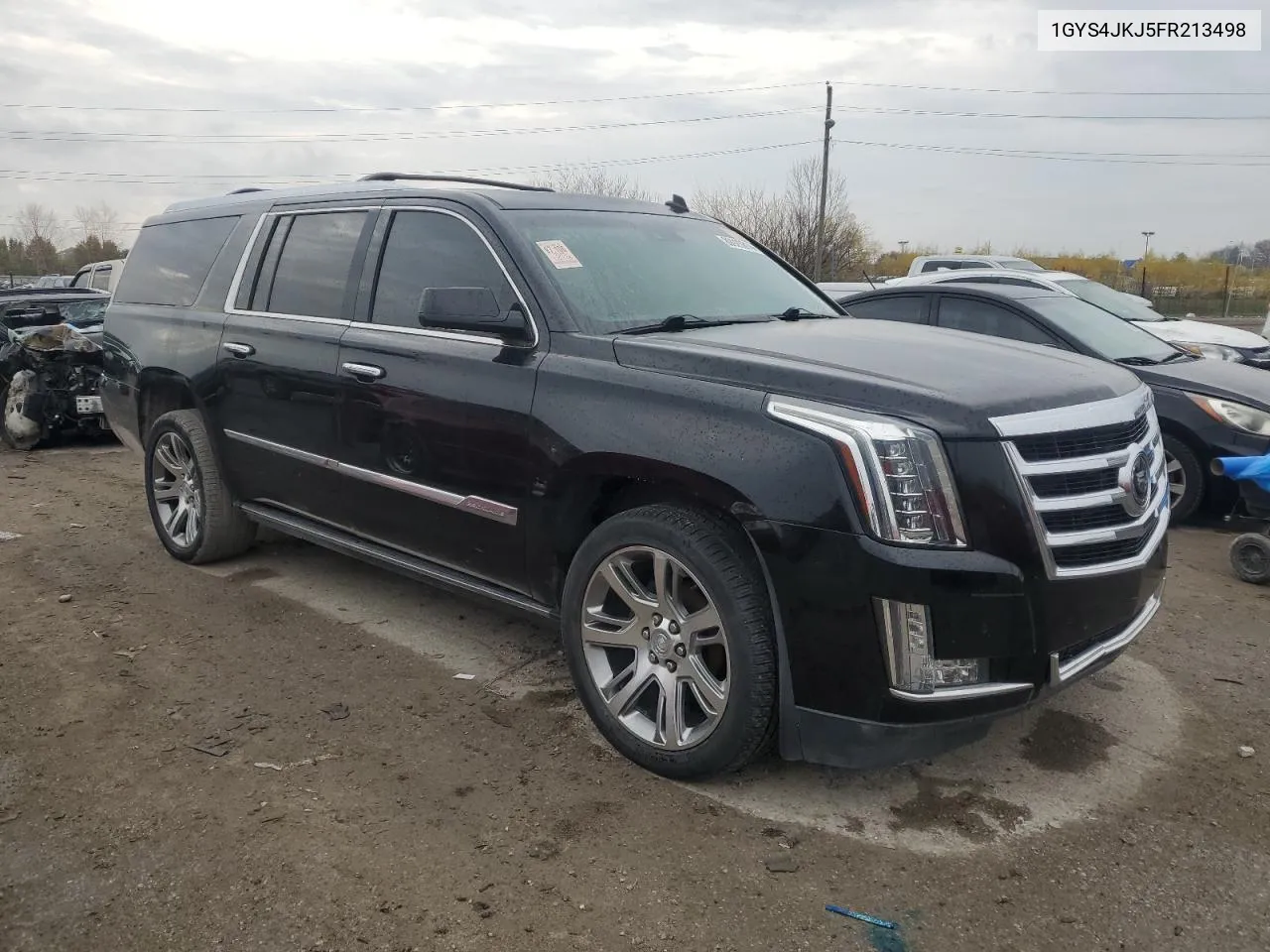 2015 Cadillac Escalade Esv Premium VIN: 1GYS4JKJ5FR213498 Lot: 80923814