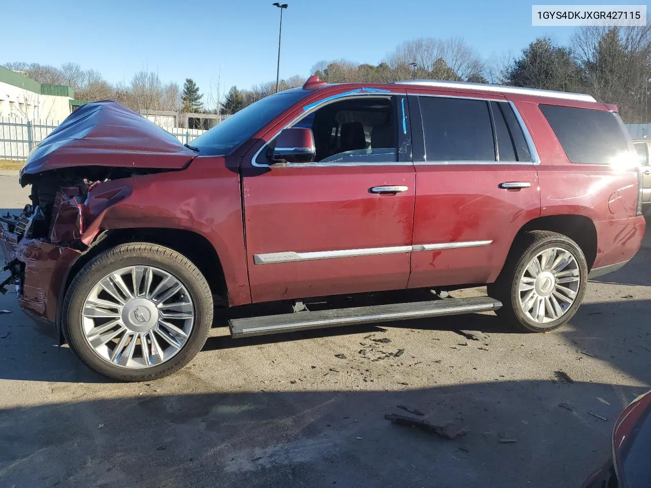 2016 Cadillac Escalade Platinum VIN: 1GYS4DKJXGR427115 Lot: 41079774