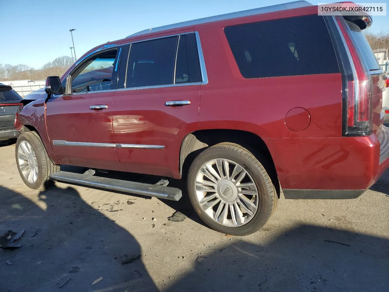 1GYS4DKJXGR427115 2016 Cadillac Escalade Platinum