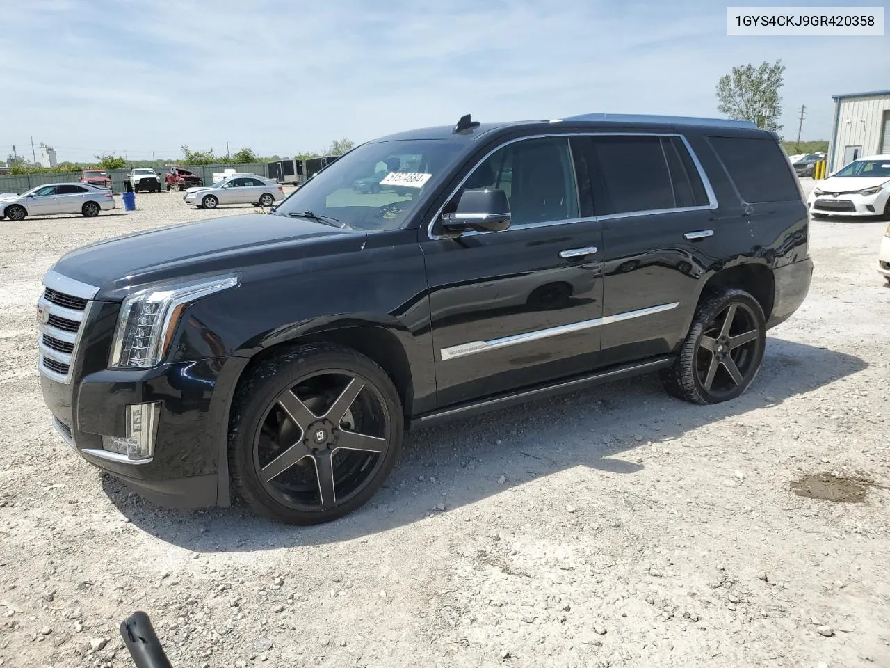 1GYS4CKJ9GR420358 2016 Cadillac Escalade Premium