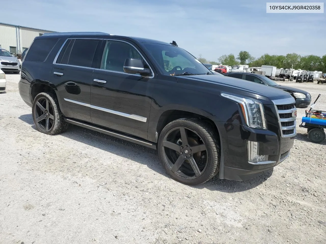 1GYS4CKJ9GR420358 2016 Cadillac Escalade Premium