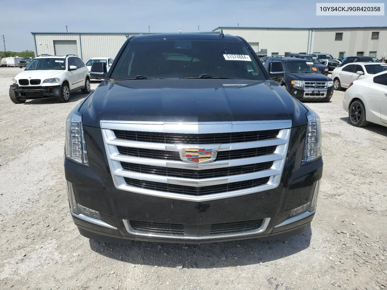 2016 Cadillac Escalade Premium VIN: 1GYS4CKJ9GR420358 Lot: 51574884