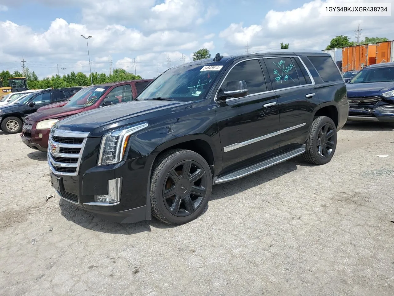 2016 Cadillac Escalade Luxury VIN: 1GYS4BKJXGR438734 Lot: 54845914