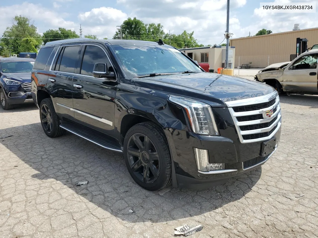 2016 Cadillac Escalade Luxury VIN: 1GYS4BKJXGR438734 Lot: 54845914