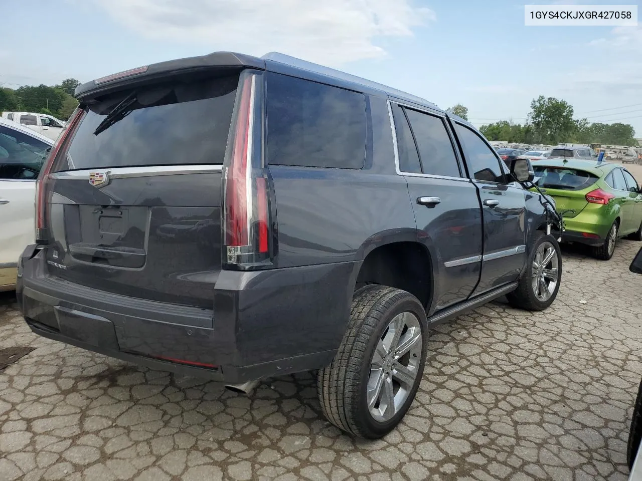 2016 Cadillac Escalade Premium VIN: 1GYS4CKJXGR427058 Lot: 56083394