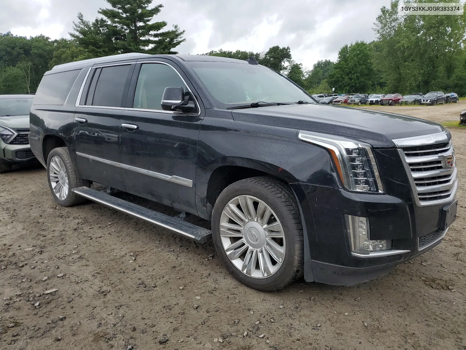 1GYS3KKJ0GR383374 2016 Cadillac Escalade Esv Platinum