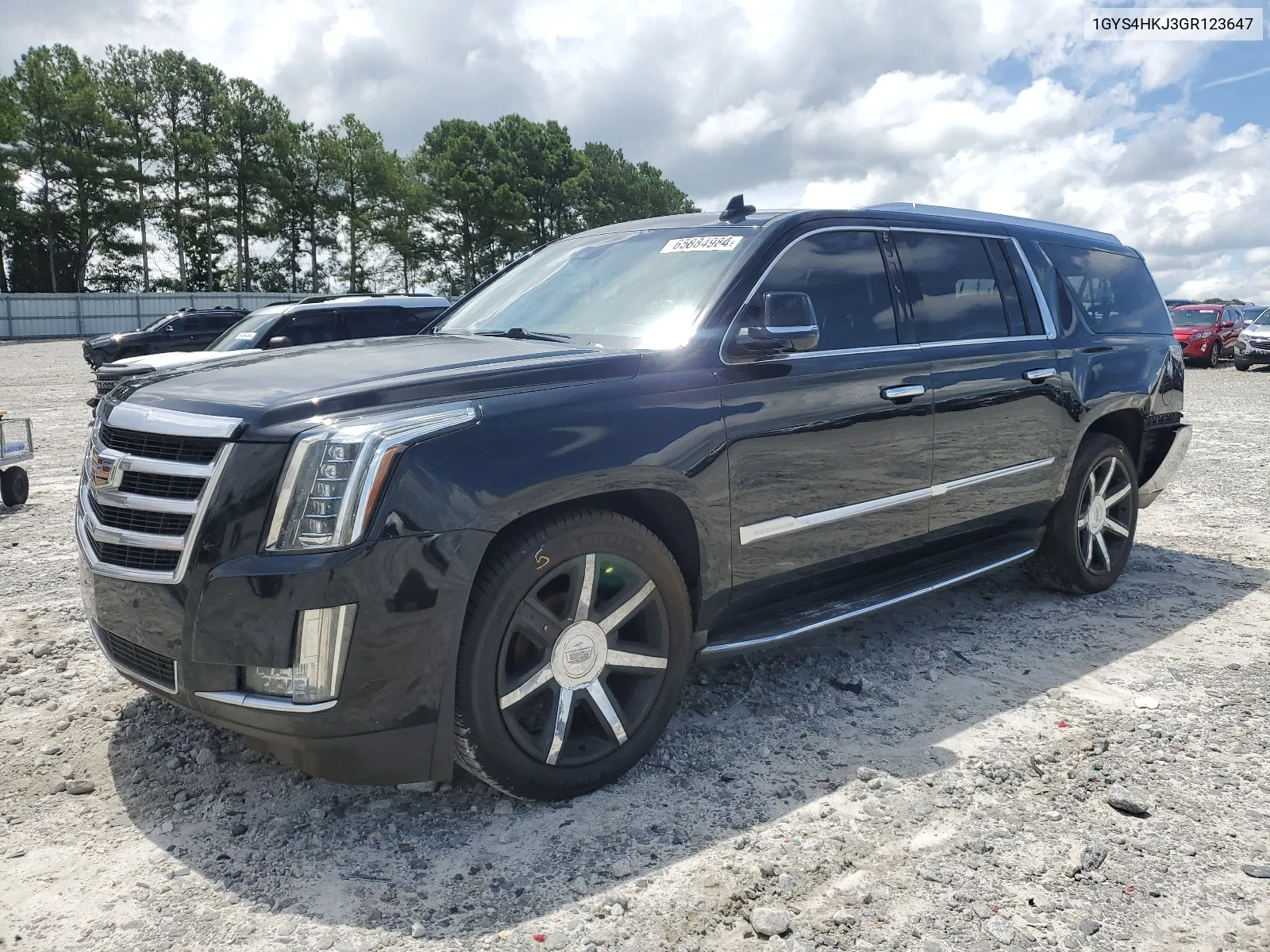 2016 Cadillac Escalade Esv Luxury VIN: 1GYS4HKJ3GR123647 Lot: 65884984