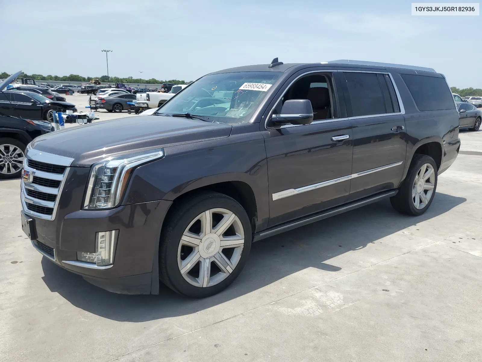 1GYS3JKJ5GR182936 2016 Cadillac Escalade Esv Premium