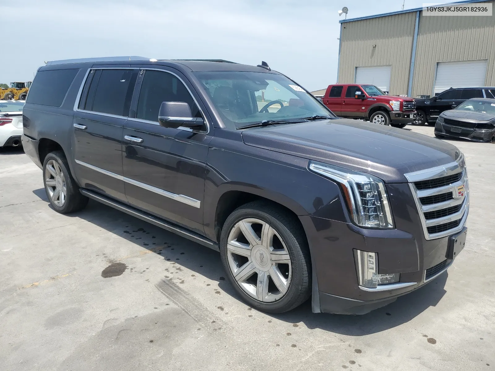 1GYS3JKJ5GR182936 2016 Cadillac Escalade Esv Premium