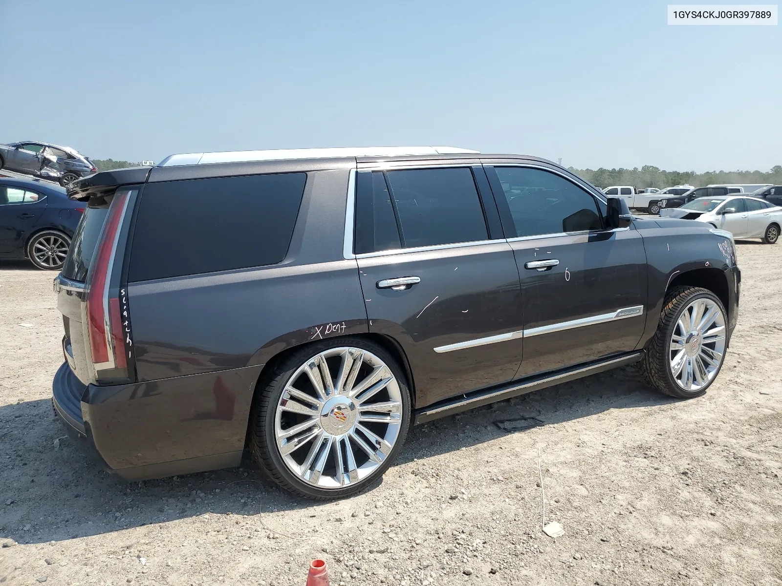 2016 Cadillac Escalade Premium VIN: 1GYS4CKJ0GR397889 Lot: 66185054