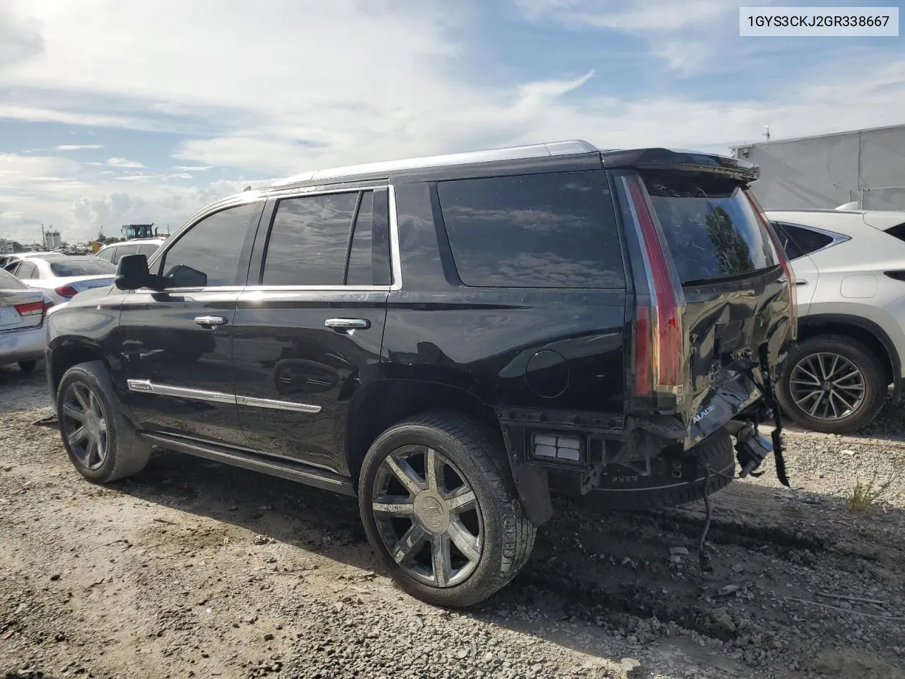 2016 Cadillac Escalade Premium VIN: 1GYS3CKJ2GR338667 Lot: 67589784