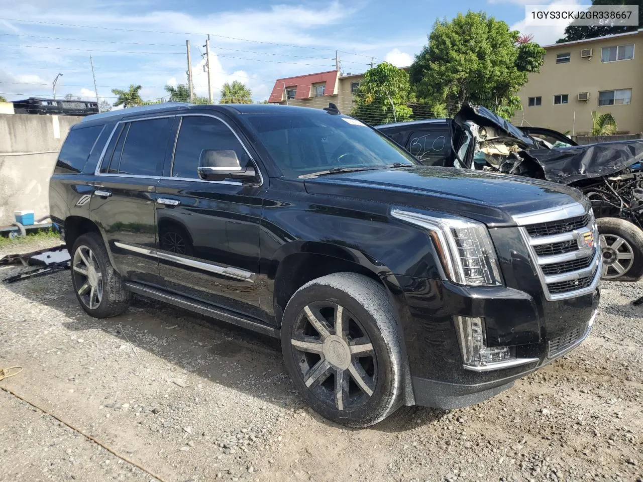 2016 Cadillac Escalade Premium VIN: 1GYS3CKJ2GR338667 Lot: 67589784