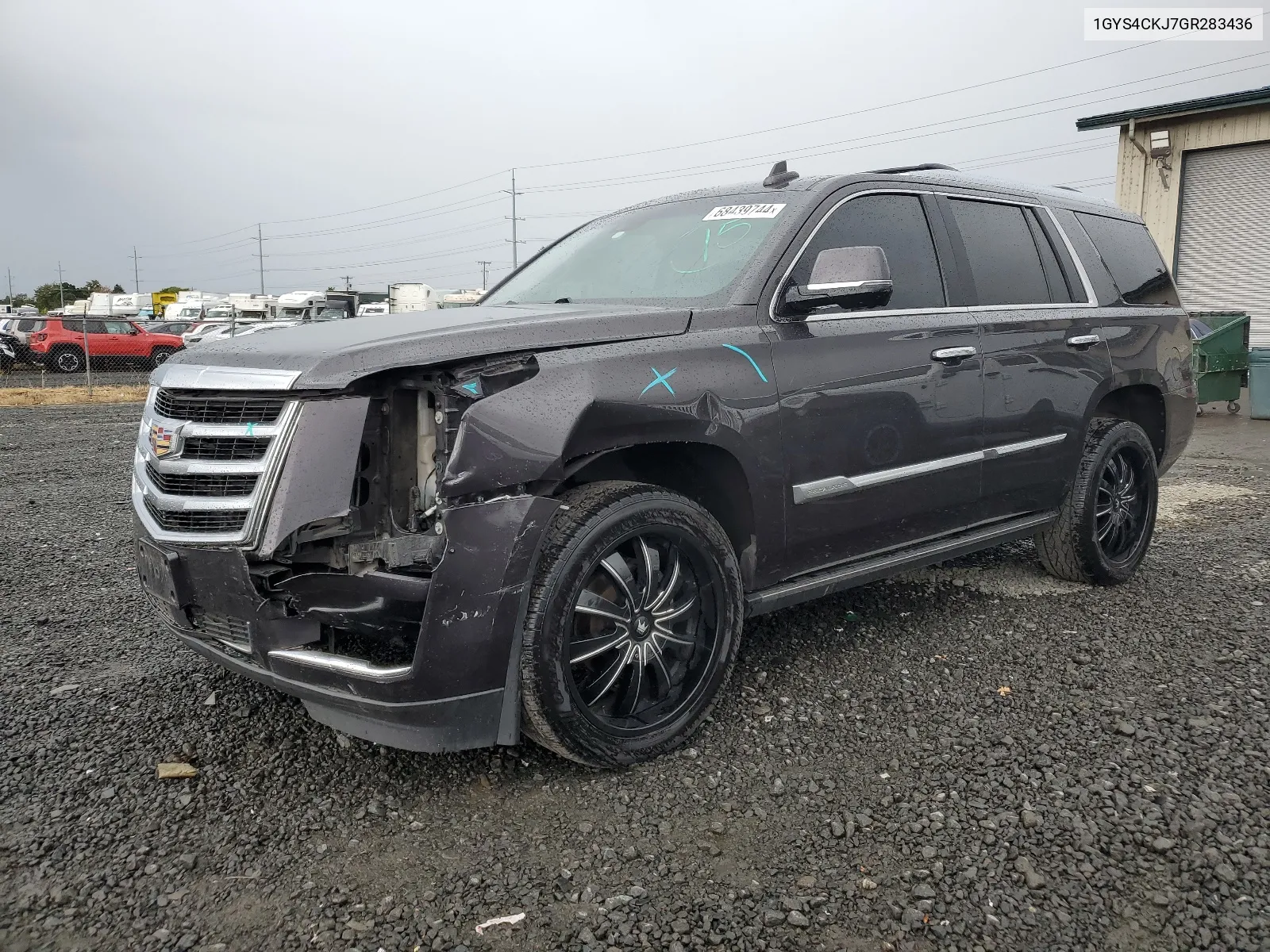 2016 Cadillac Escalade Premium VIN: 1GYS4CKJ7GR283436 Lot: 68439744