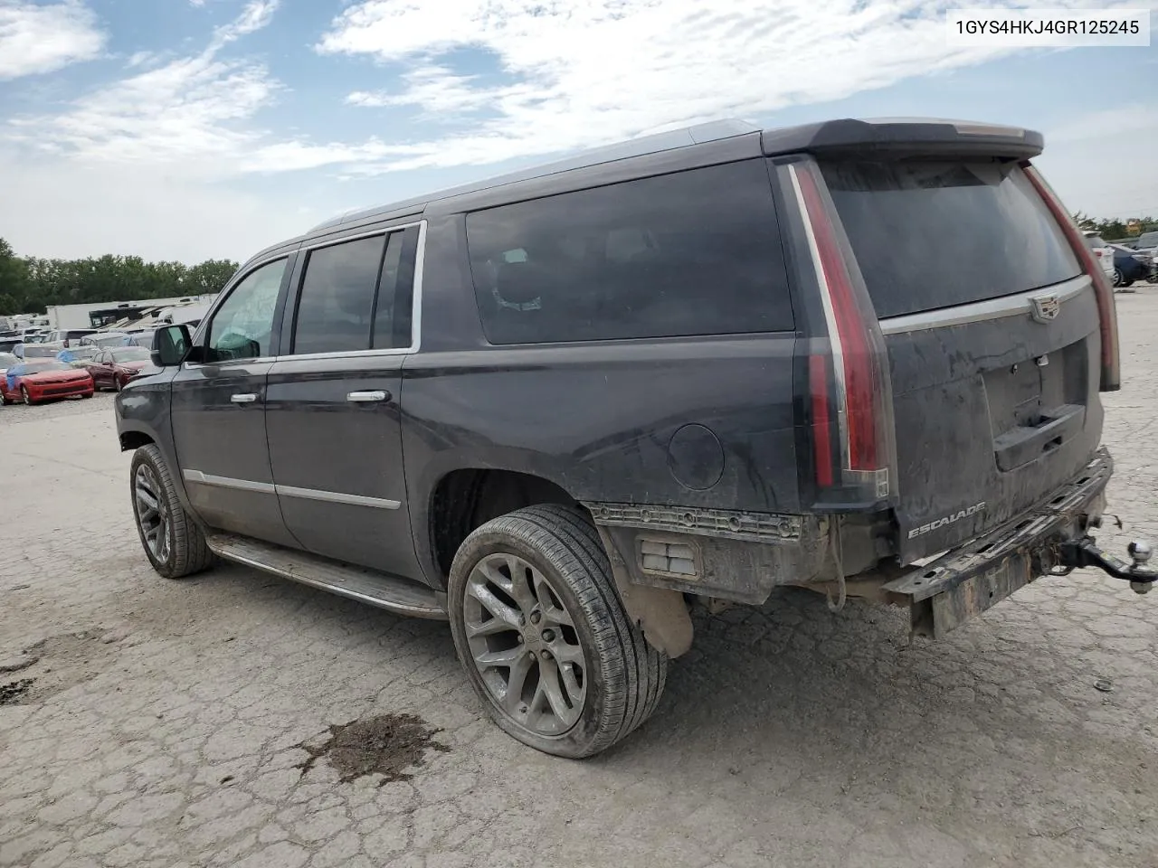 1GYS4HKJ4GR125245 2016 Cadillac Escalade Esv Luxury