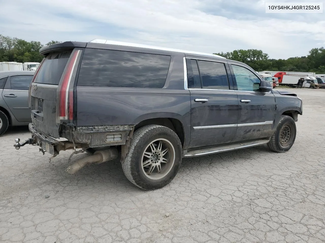 2016 Cadillac Escalade Esv Luxury VIN: 1GYS4HKJ4GR125245 Lot: 68504734