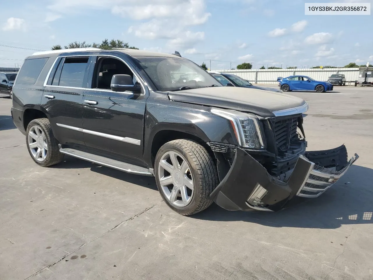 2016 Cadillac Escalade Luxury VIN: 1GYS3BKJ2GR356872 Lot: 69036264