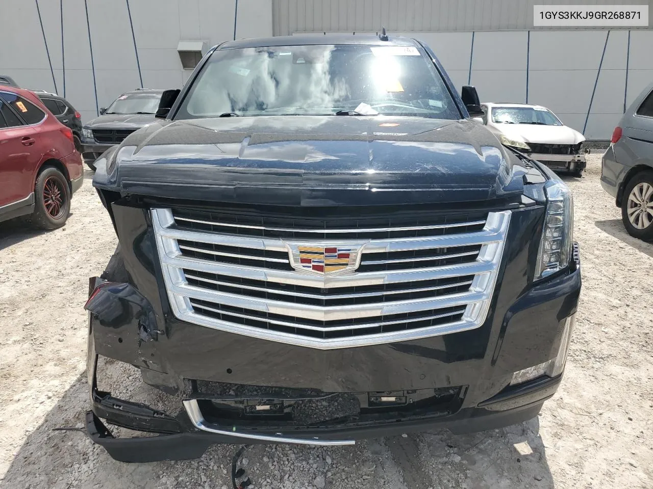 2016 Cadillac Escalade Esv Platinum VIN: 1GYS3KKJ9GR268871 Lot: 69374624