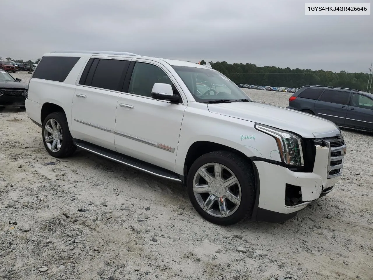 2016 Cadillac Escalade Esv Luxury VIN: 1GYS4HKJ4GR426646 Lot: 70032494