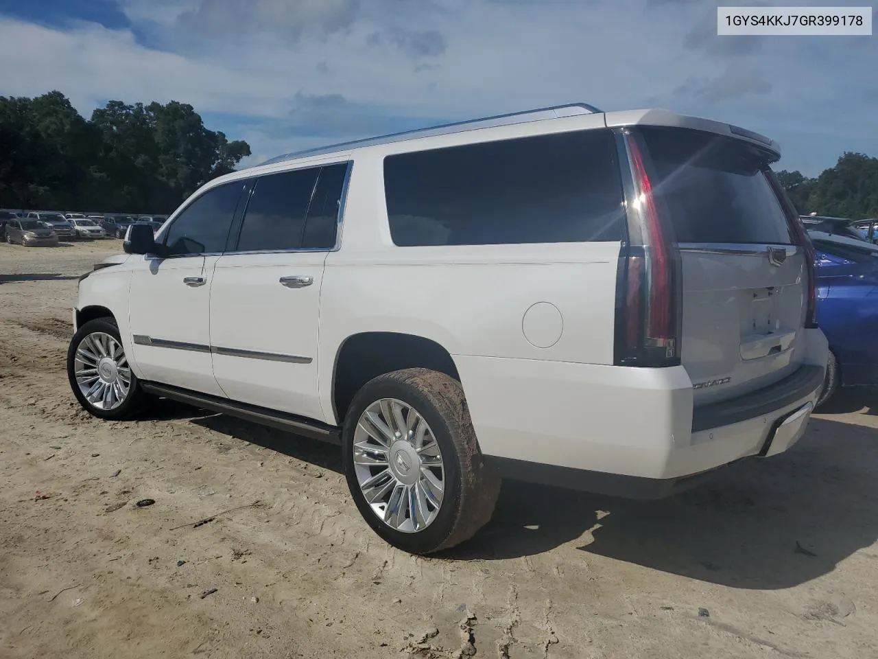 1GYS4KKJ7GR399178 2016 Cadillac Escalade Esv Platinum