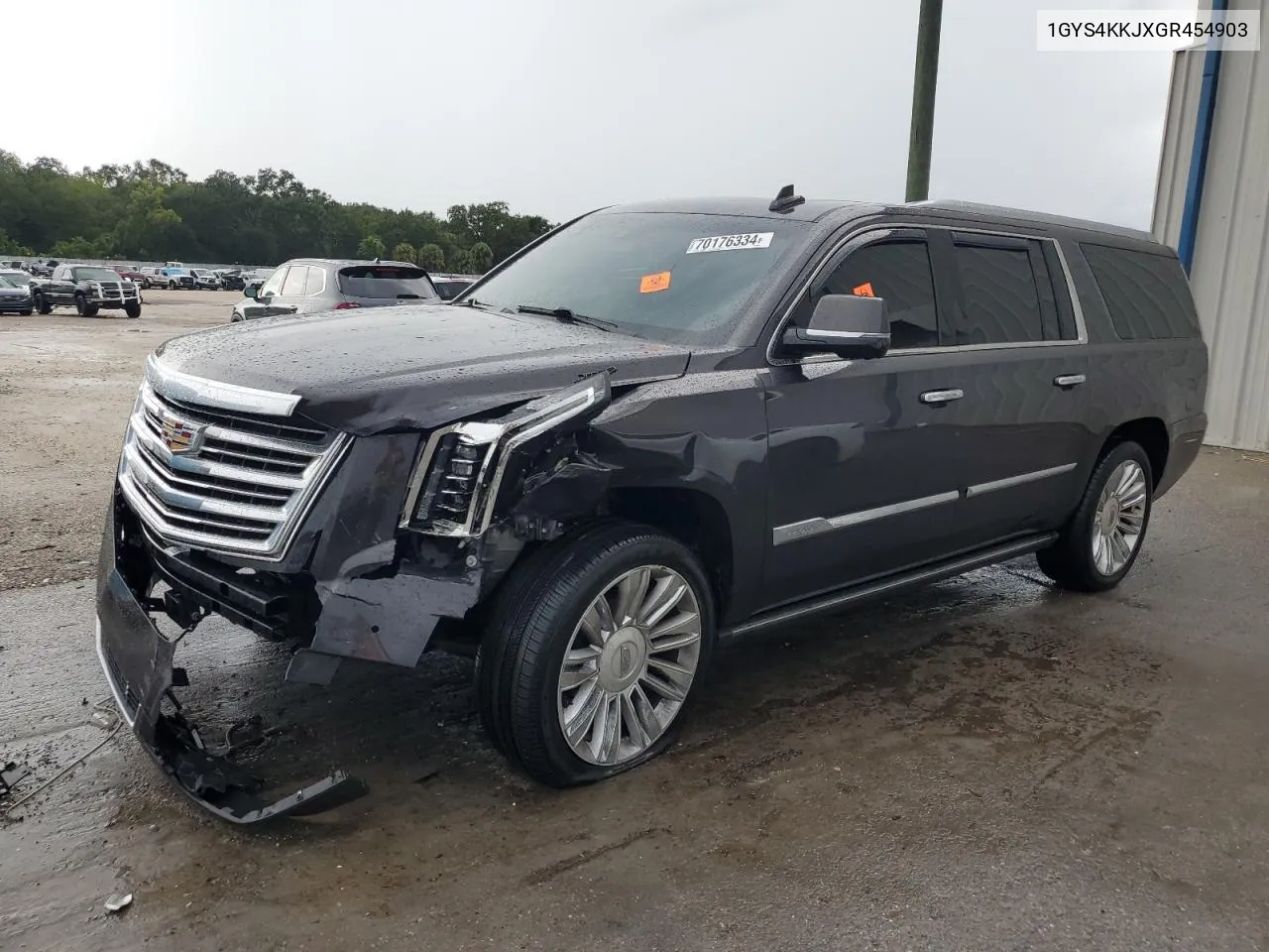 1GYS4KKJXGR454903 2016 Cadillac Escalade Esv Platinum