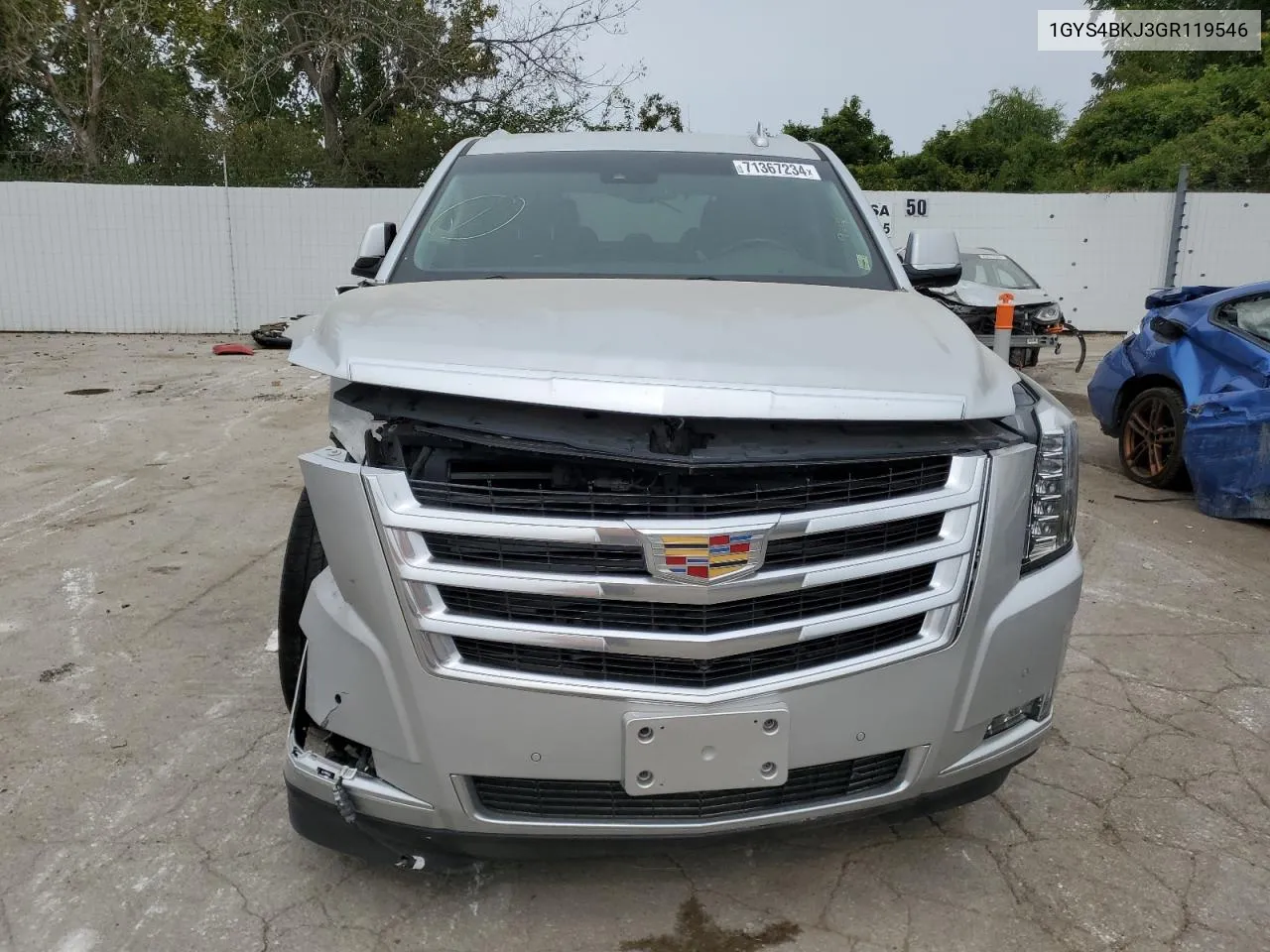 1GYS4BKJ3GR119546 2016 Cadillac Escalade Luxury