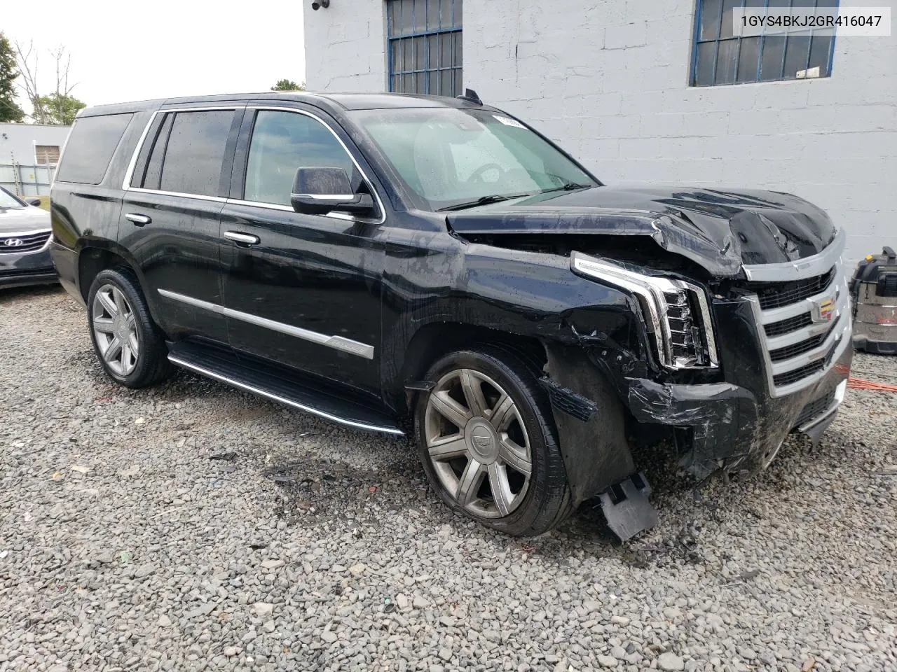 2016 Cadillac Escalade Luxury VIN: 1GYS4BKJ2GR416047 Lot: 71439884