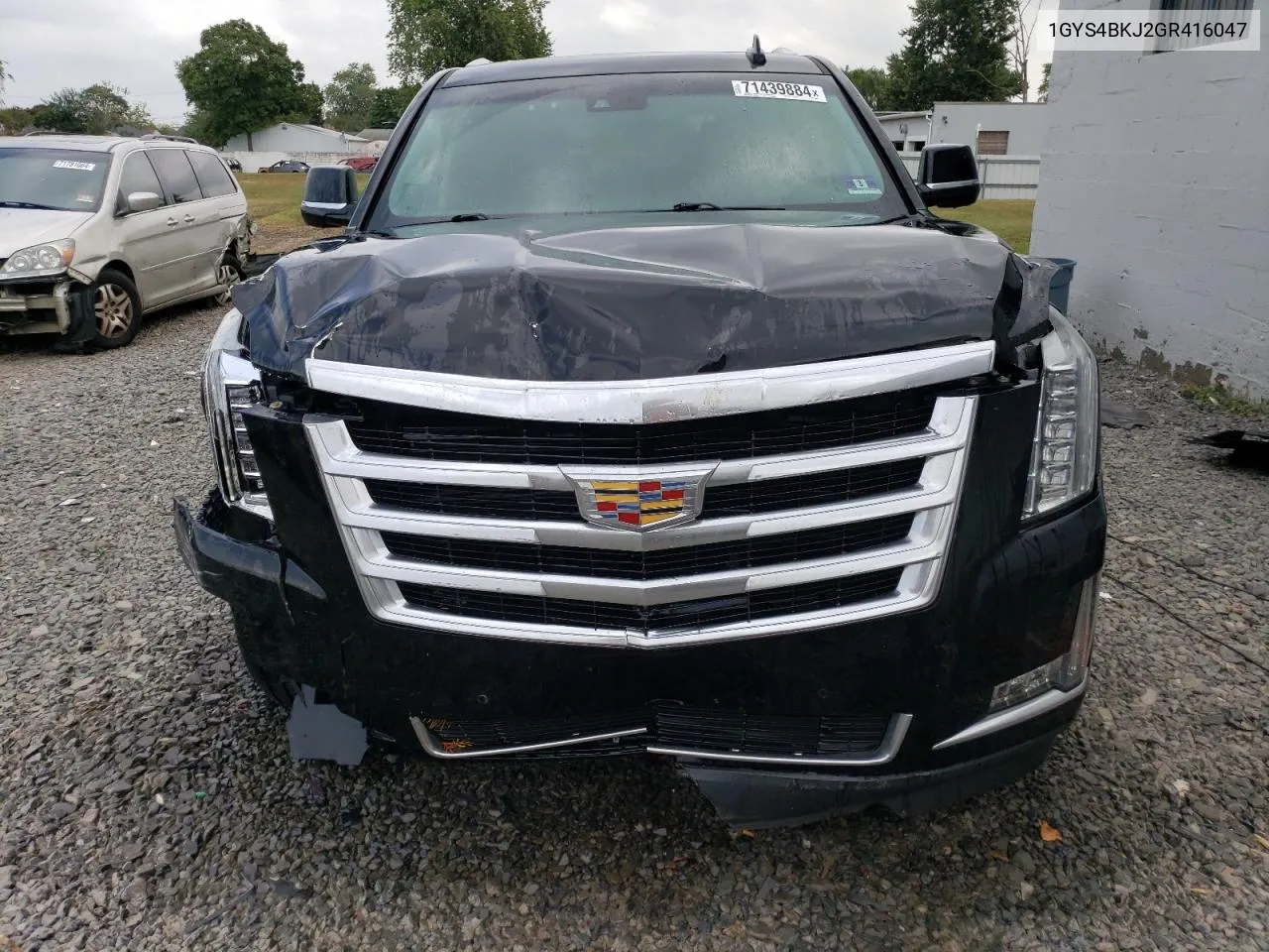 2016 Cadillac Escalade Luxury VIN: 1GYS4BKJ2GR416047 Lot: 71439884