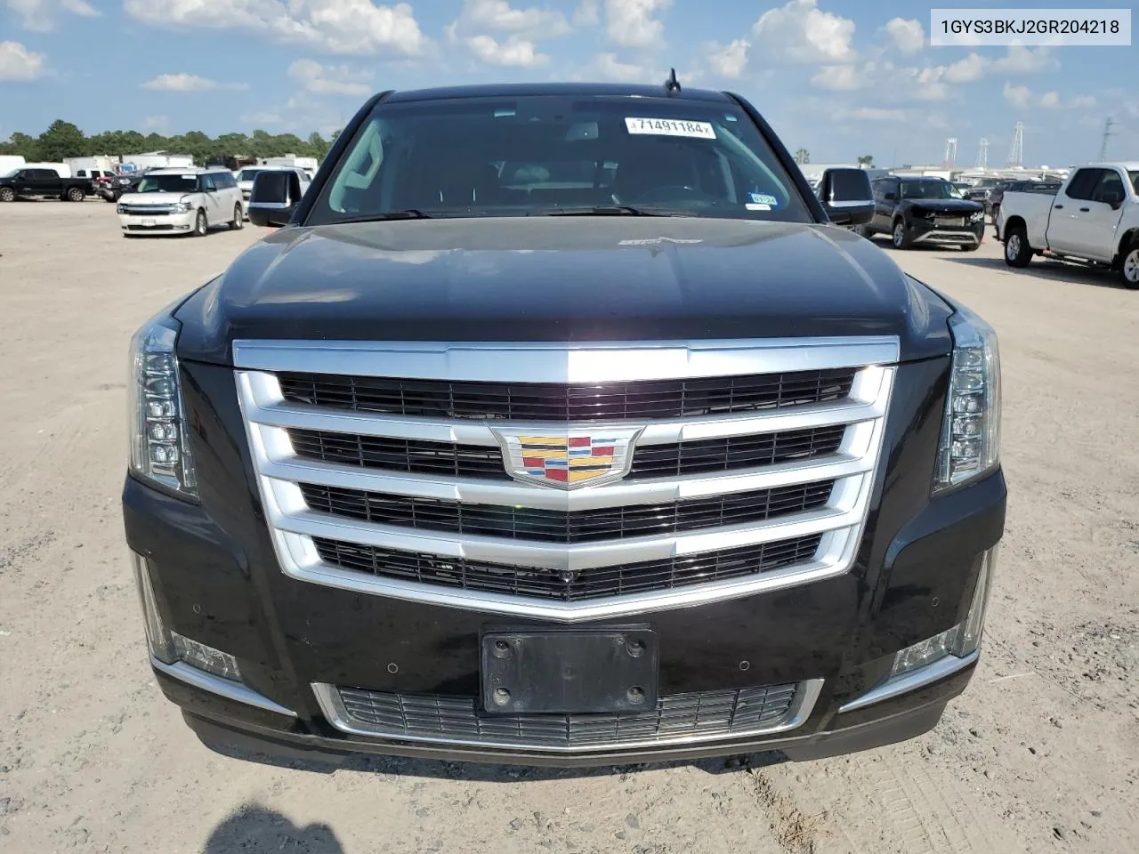 2016 Cadillac Escalade Luxury VIN: 1GYS3BKJ2GR204218 Lot: 71491184