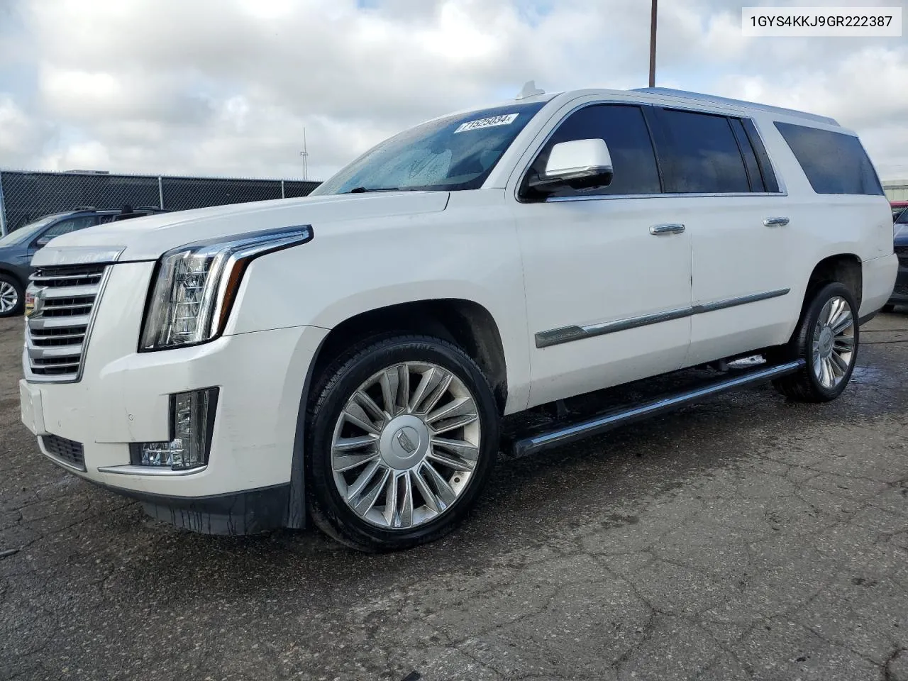 2016 Cadillac Escalade Esv Platinum VIN: 1GYS4KKJ9GR222387 Lot: 71525034