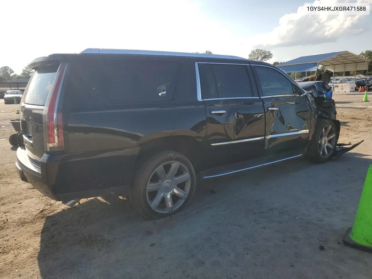 1GYS4HKJXGR471588 2016 Cadillac Escalade Esv Luxury