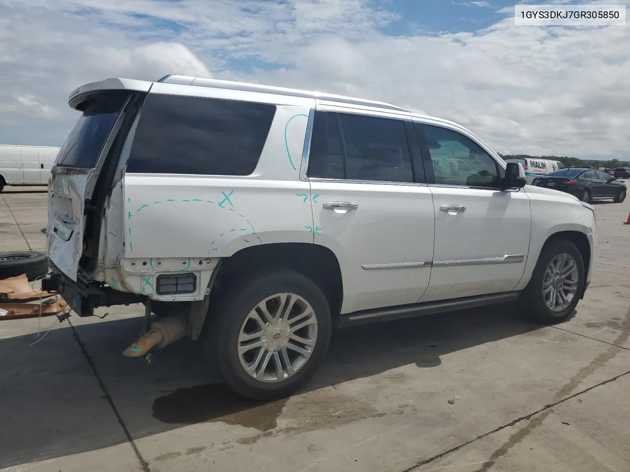 1GYS3DKJ7GR305850 2016 Cadillac Escalade Platinum