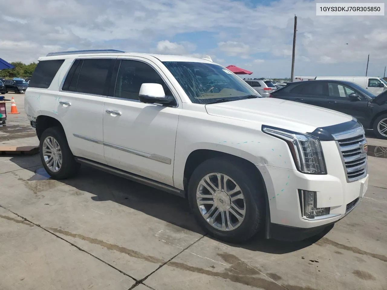 2016 Cadillac Escalade Platinum VIN: 1GYS3DKJ7GR305850 Lot: 72244924