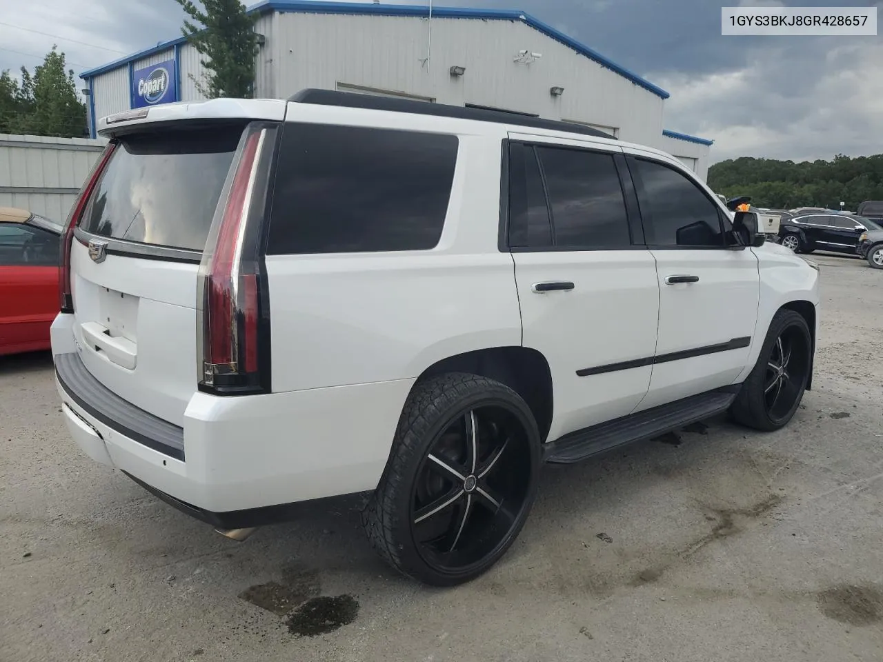 2016 Cadillac Escalade Luxury VIN: 1GYS3BKJ8GR428657 Lot: 72262854