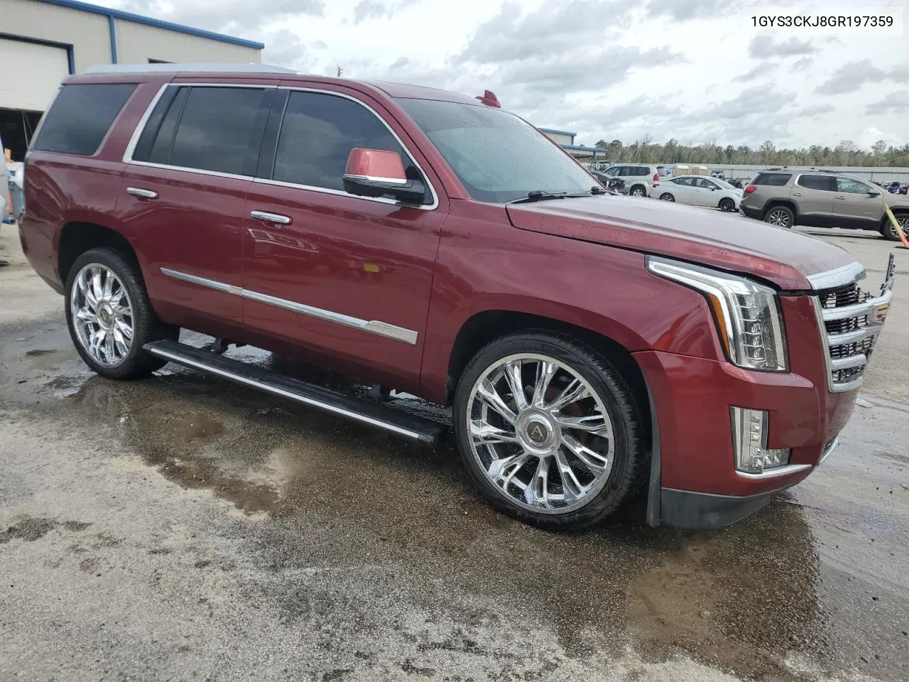 2016 Cadillac Escalade Premium VIN: 1GYS3CKJ8GR197359 Lot: 72335824