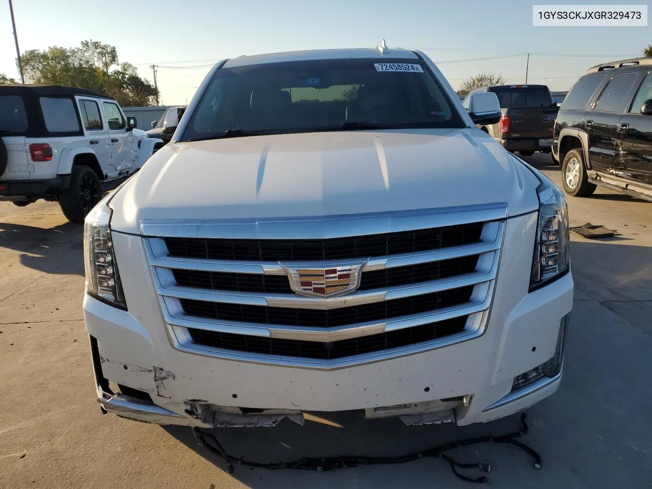 2016 Cadillac Escalade Premium VIN: 1GYS3CKJXGR329473 Lot: 72458524