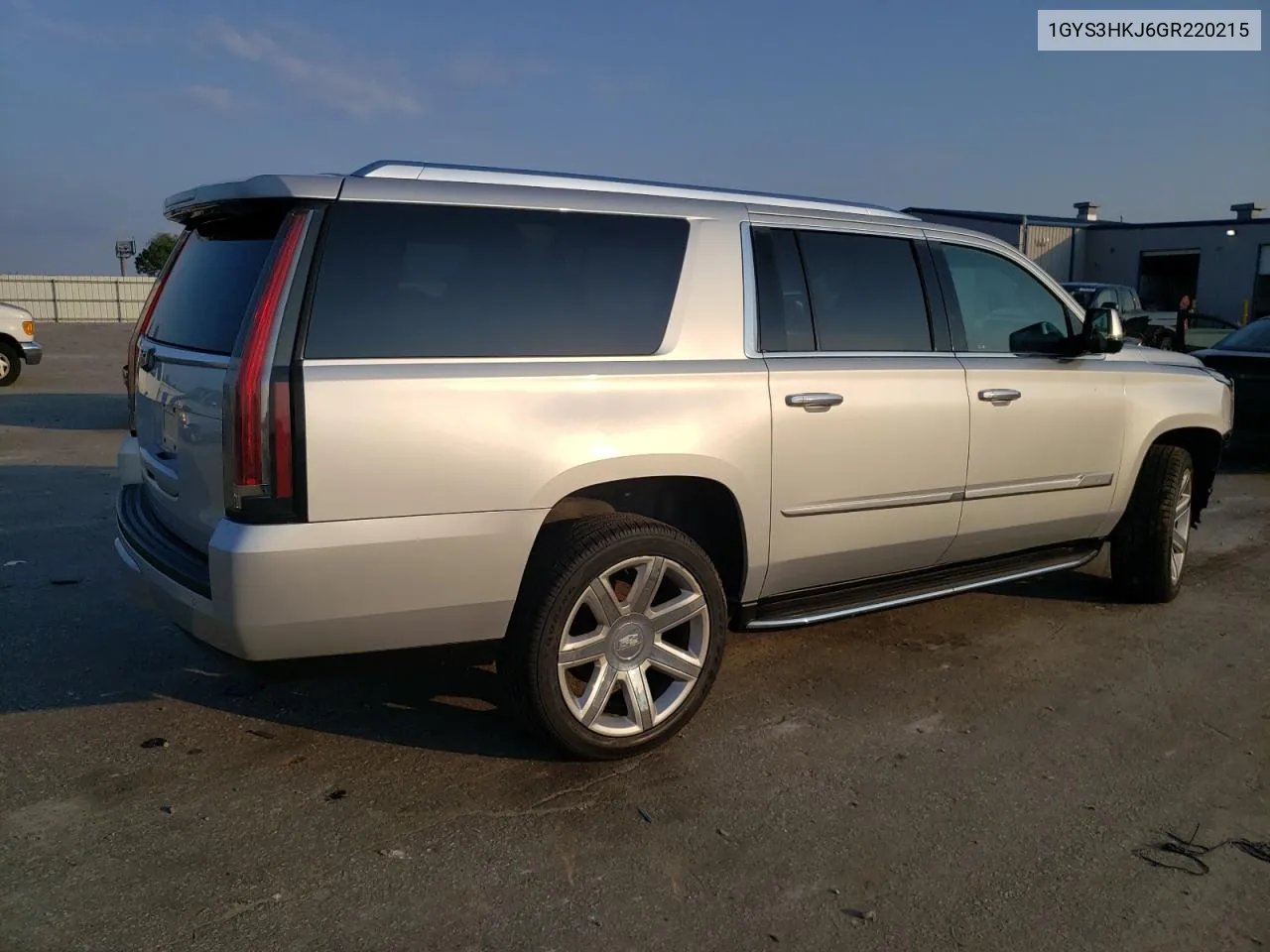 1GYS3HKJ6GR220215 2016 Cadillac Escalade Esv Luxury