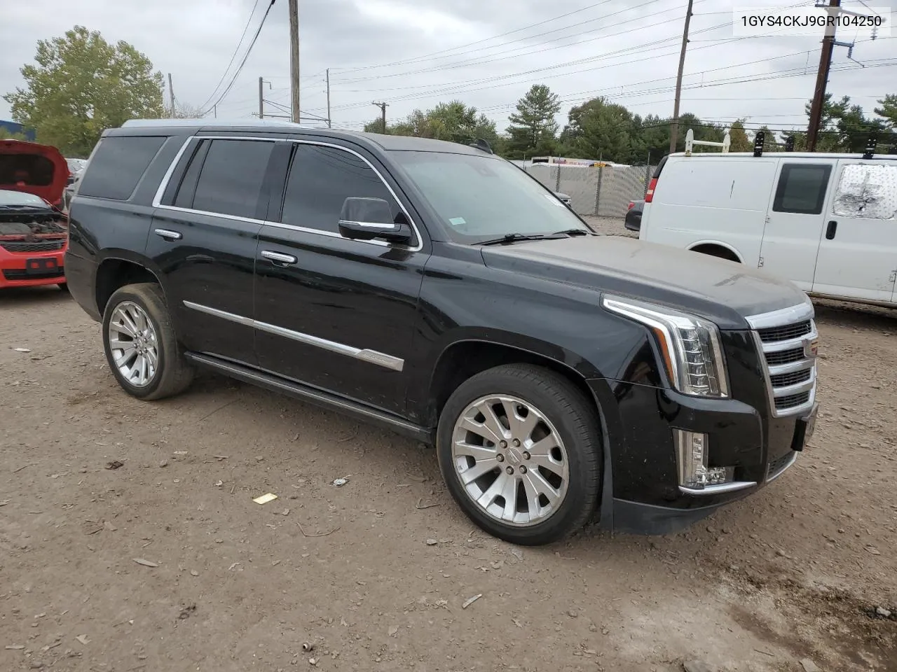 2016 Cadillac Escalade Premium VIN: 1GYS4CKJ9GR104250 Lot: 72723994