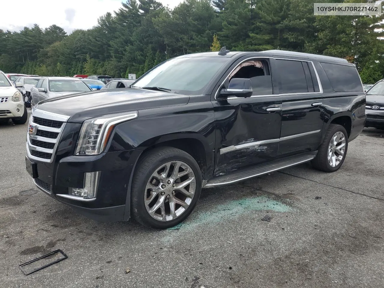 1GYS4HKJ7GR271462 2016 Cadillac Escalade Esv Luxury