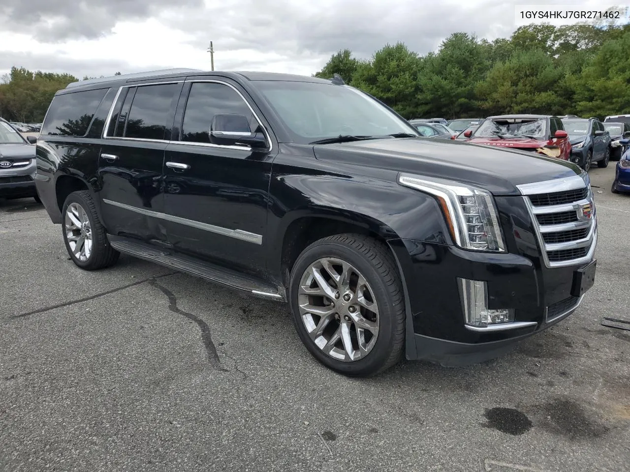 1GYS4HKJ7GR271462 2016 Cadillac Escalade Esv Luxury