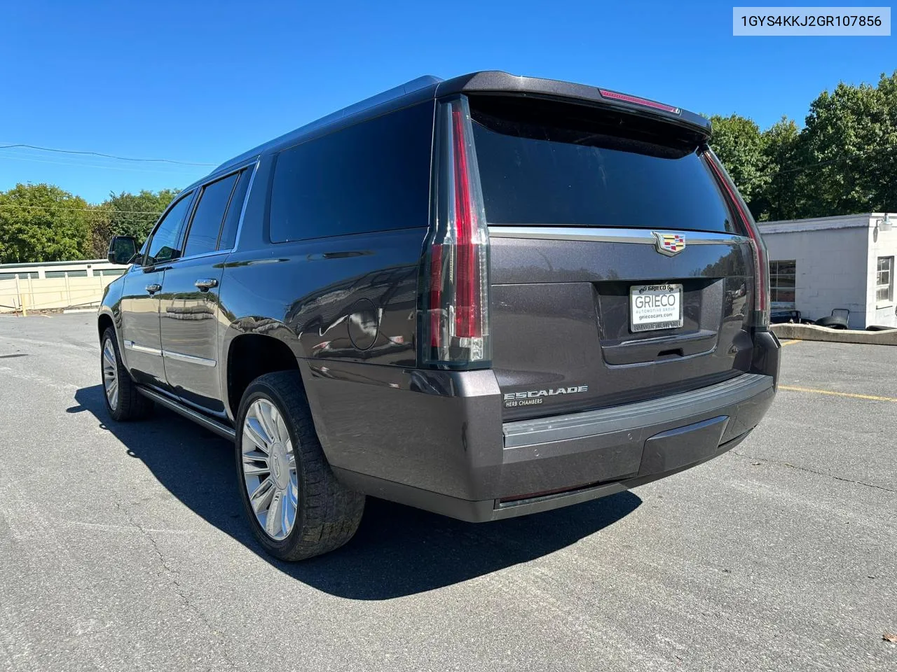 1GYS4KKJ2GR107856 2016 Cadillac Escalade Esv Platinum