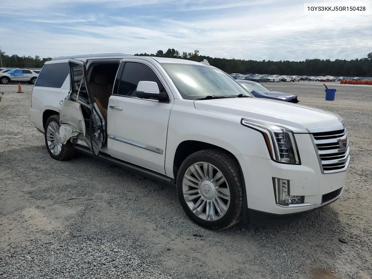 2016 Cadillac Escalade Esv Platinum VIN: 1GYS3KKJ5GR150428 Lot: 73911884