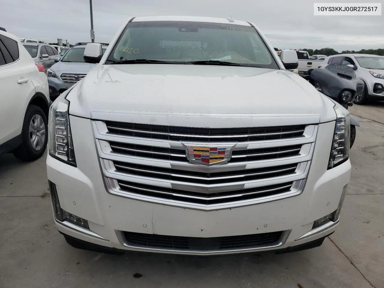 2016 Cadillac Escalade Esv Platinum VIN: 1GYS3KKJ0GR272517 Lot: 74091044