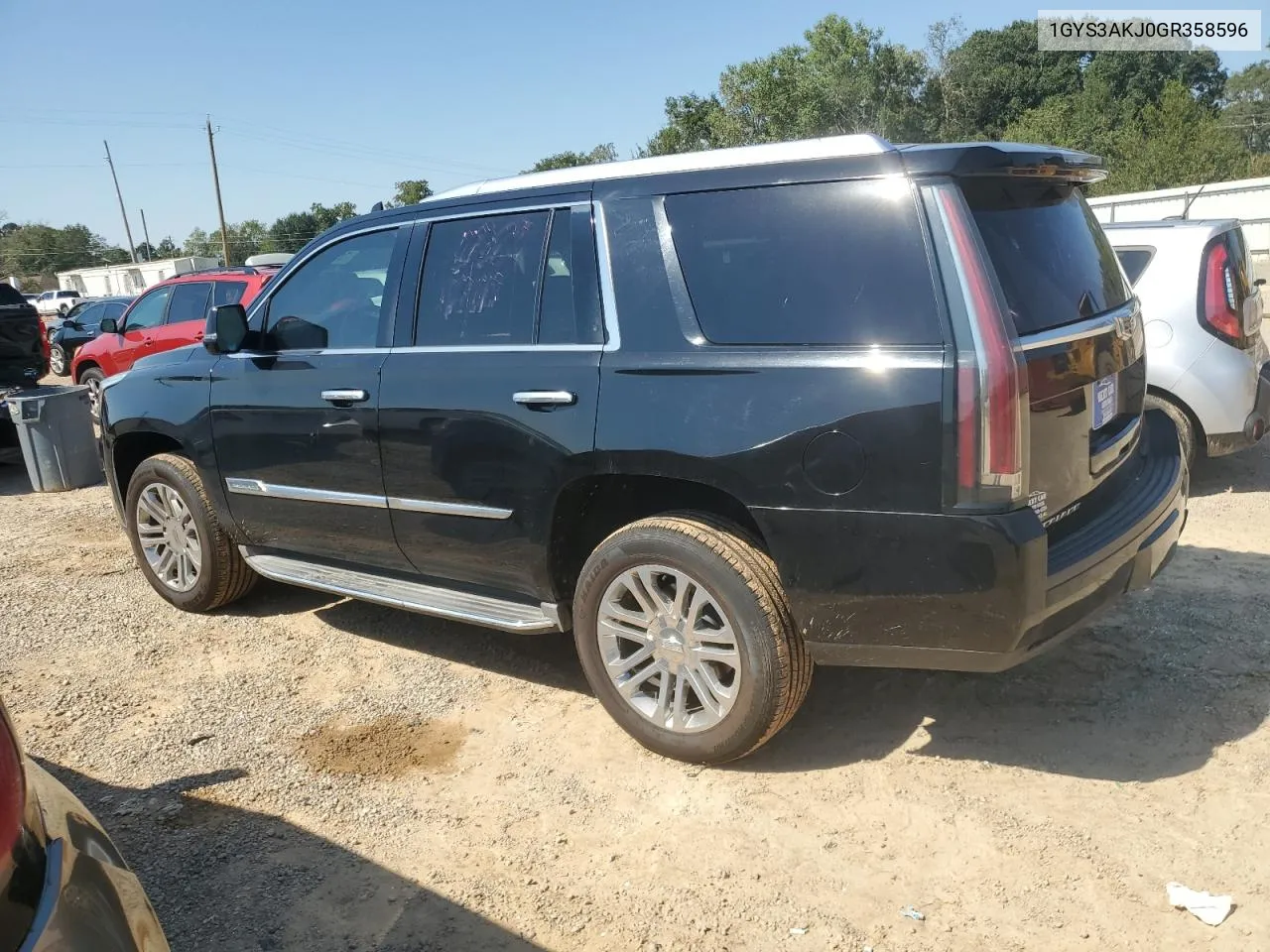 2016 Cadillac Escalade VIN: 1GYS3AKJ0GR358596 Lot: 74187384