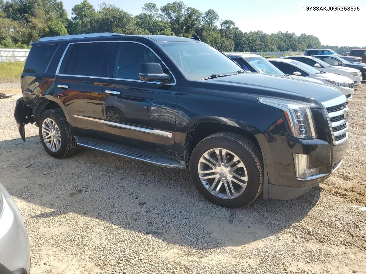 2016 Cadillac Escalade VIN: 1GYS3AKJ0GR358596 Lot: 74187384