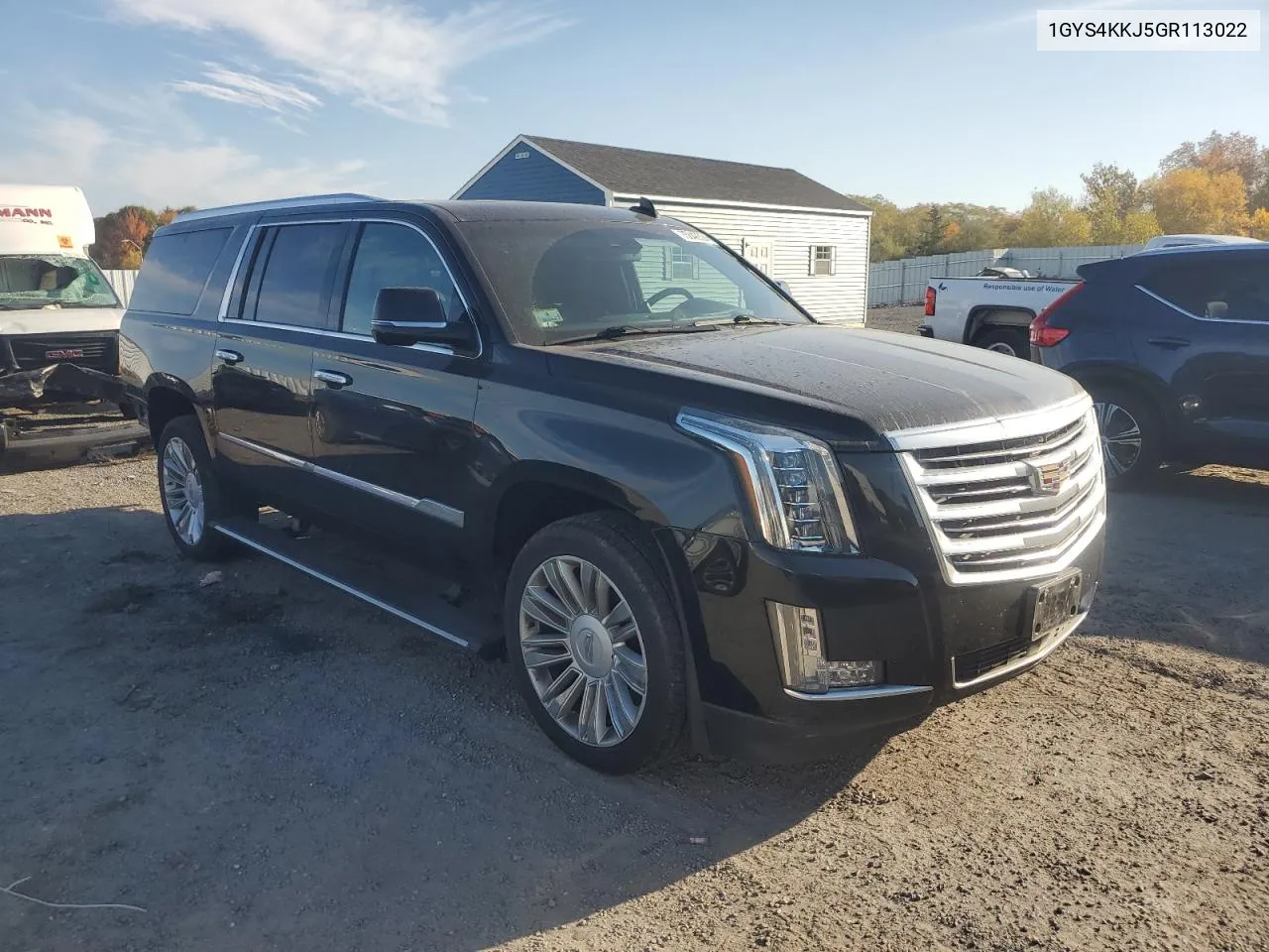 2016 Cadillac Escalade Esv Platinum VIN: 1GYS4KKJ5GR113022 Lot: 75842824