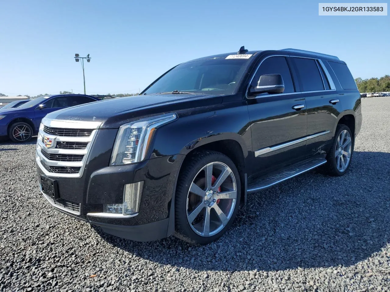 2016 Cadillac Escalade Luxury VIN: 1GYS4BKJ2GR133583 Lot: 77240694