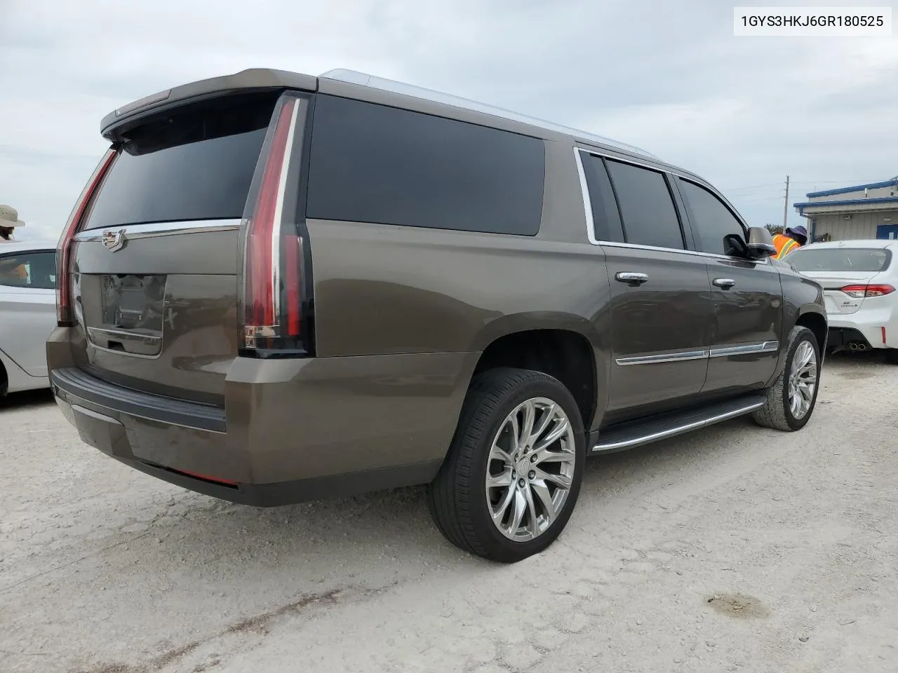 2016 Cadillac Escalade Esv Luxury VIN: 1GYS3HKJ6GR180525 Lot: 78172364